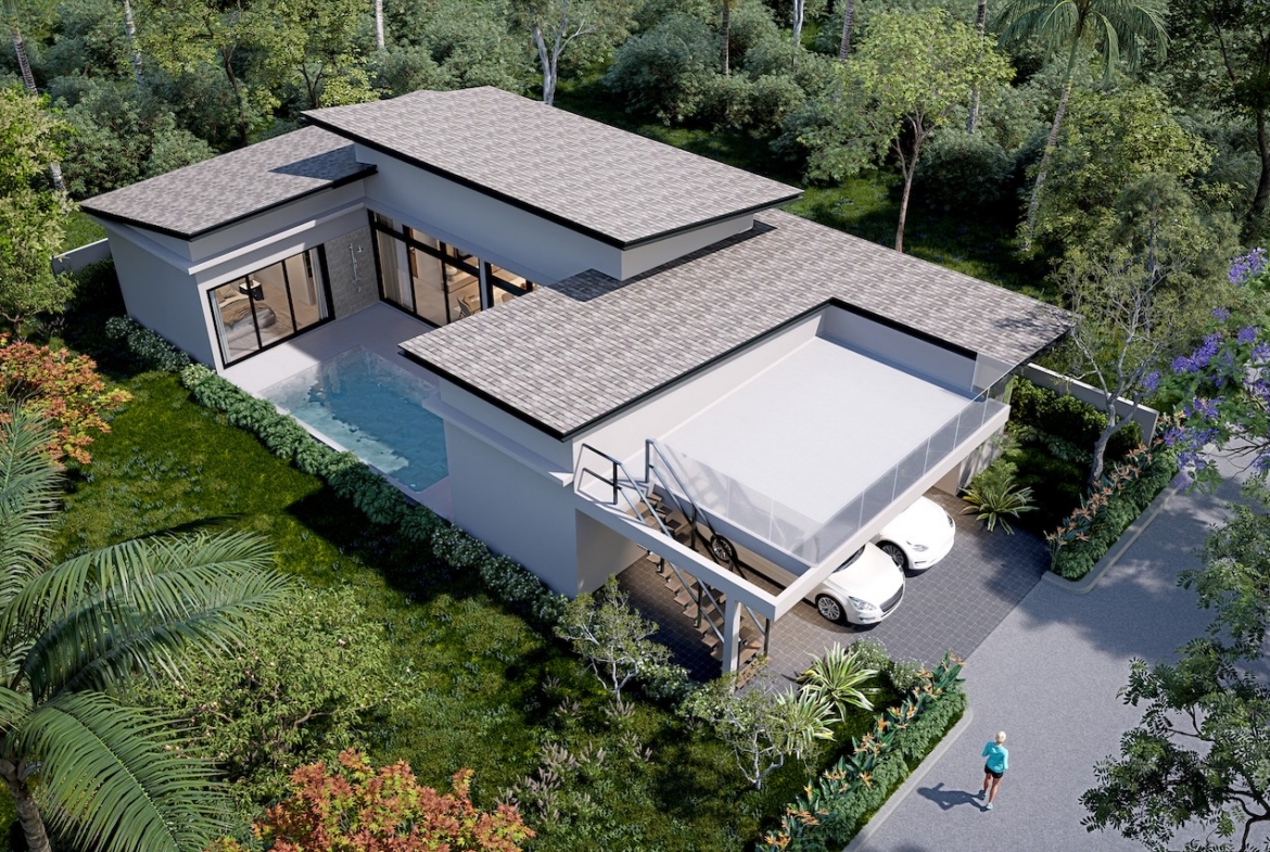 The Elysia Aerial Render