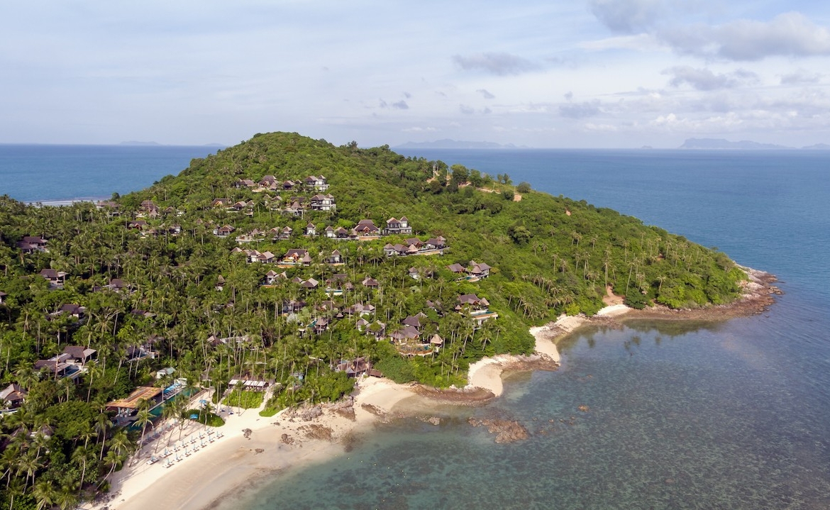 The Estate Koh Samui Aerial Pic