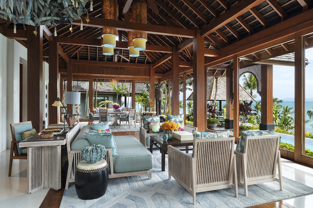 The Estates Samui By Four Seasons Living Area
