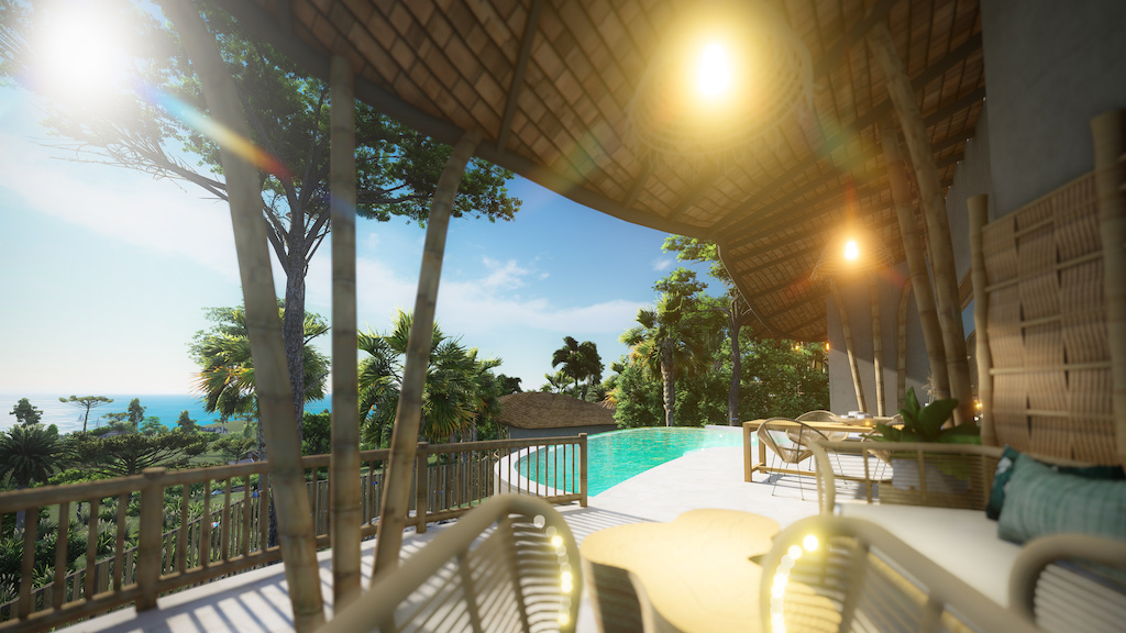Covered Terrace