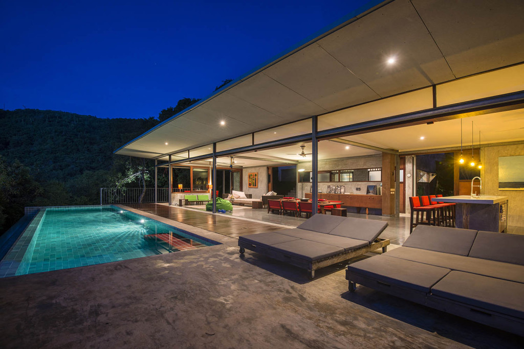 Terrace At Night
