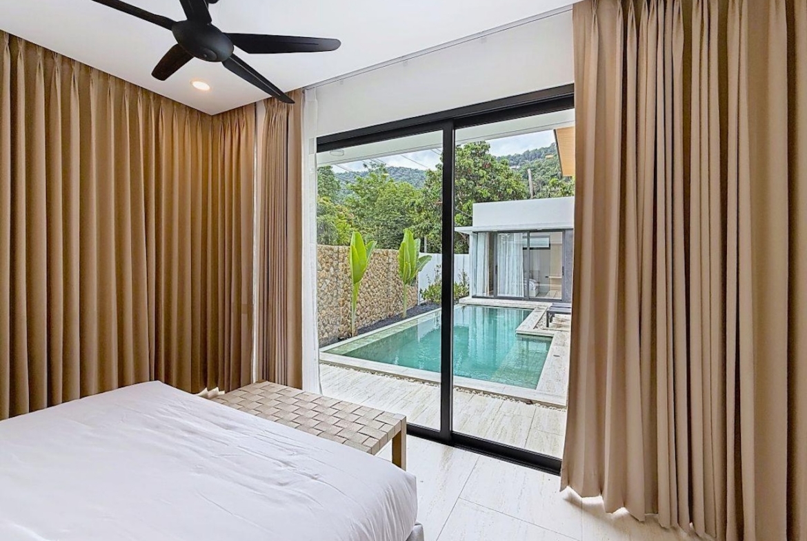 The Peak Pool Villa Samui Bedroom
