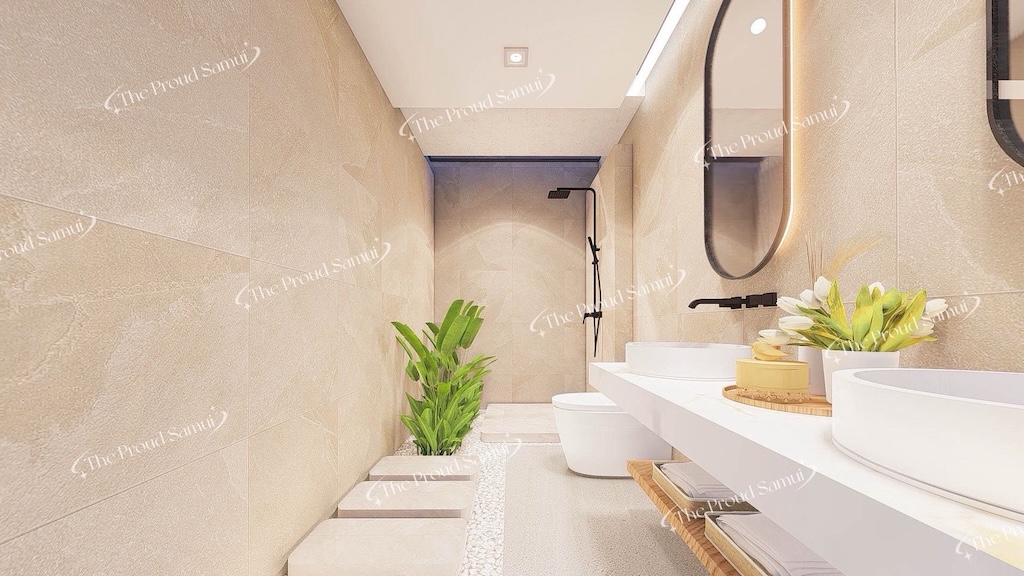 The Proud Village Villas Koh Samui Bathroom