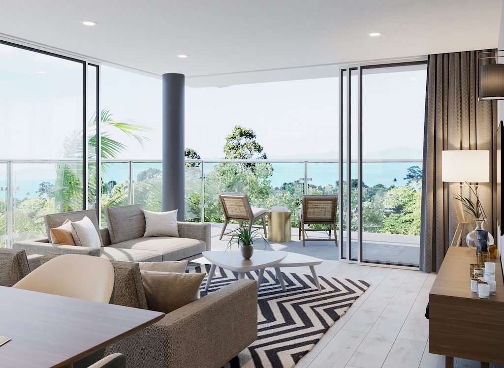 The Residence Bang Po Lounge View