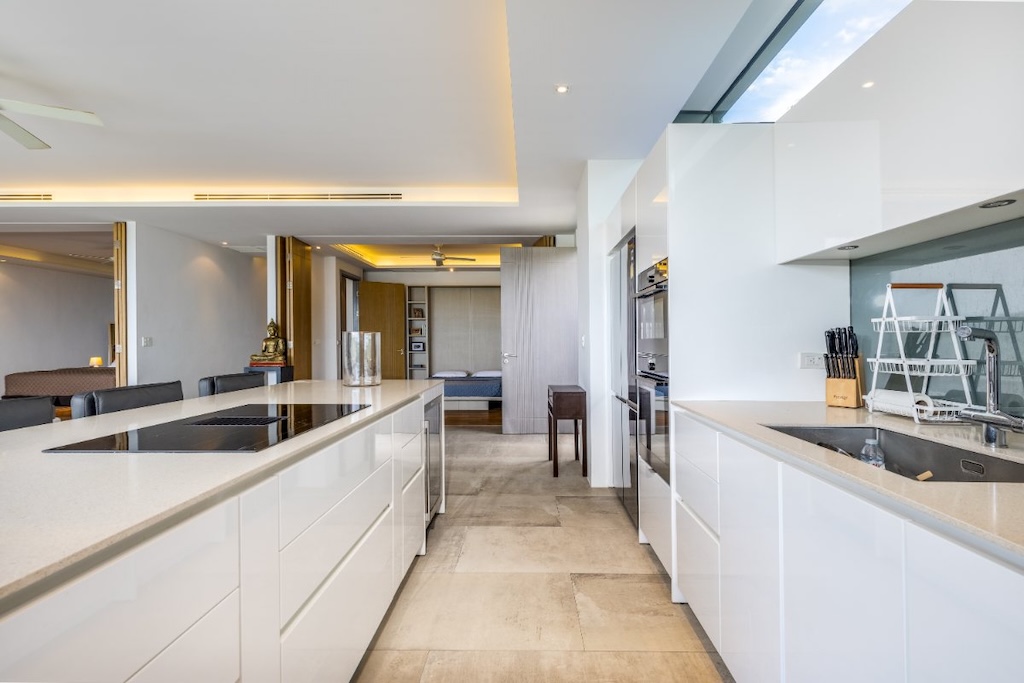 The Residences Overlooking Layan Kitchen
