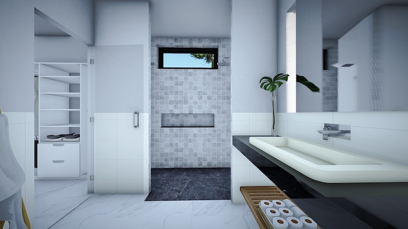 The Rice Villa Bathroom