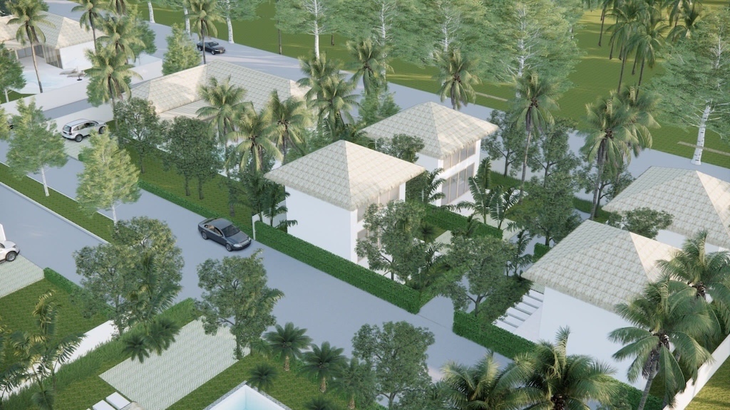 The Uluwatu Cottage Koh Phangan Site Render