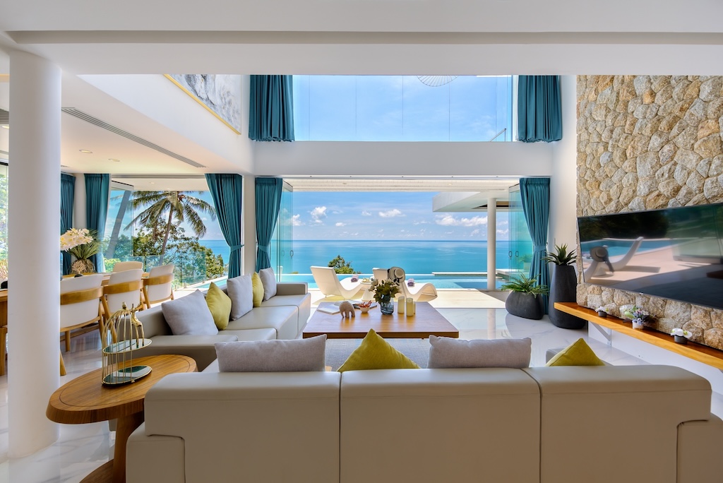 The Wave 2 Residence Villa Living Area View
