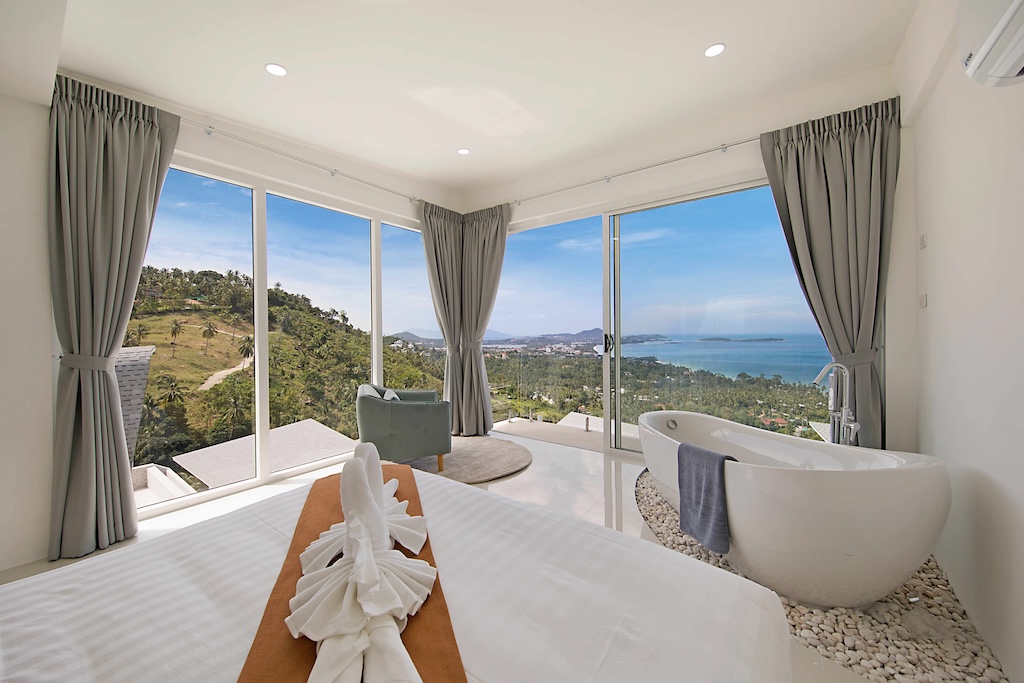 The Wave Koh Samui Villa Bedroom