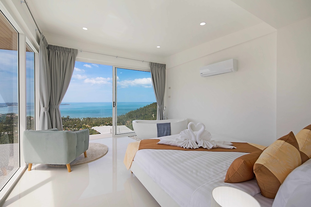 The Wave Koh Samui Villa Bedroom