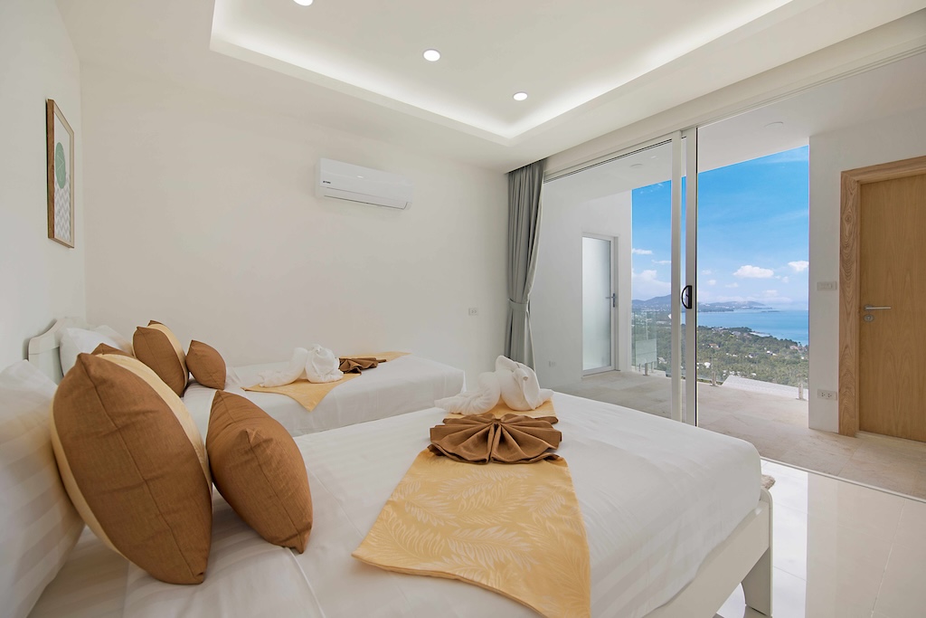 The Wave Koh Samui Villa Bedroom