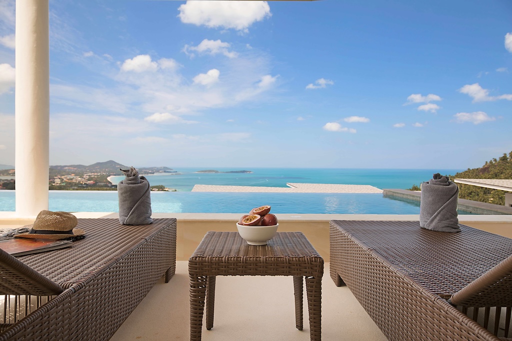 The Wave Koh Samui Villa Sun Loungers