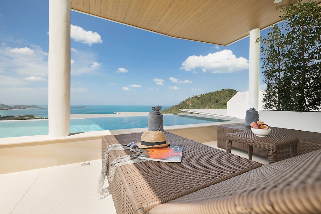 The Wave Koh Samui Villa Sun Loungers