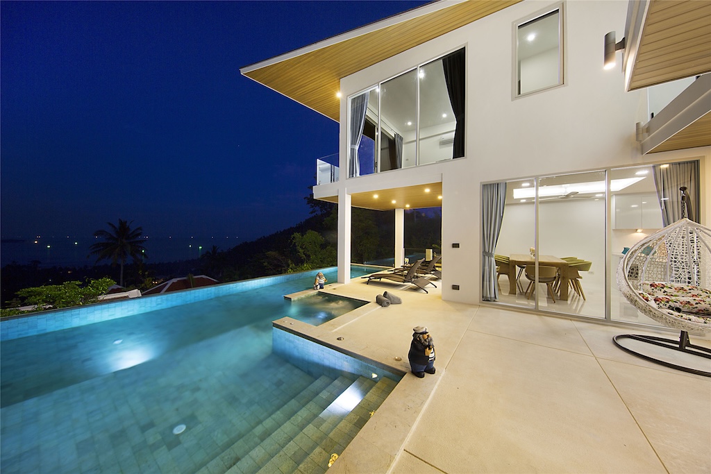 The Wave Villa Koh Samui Night