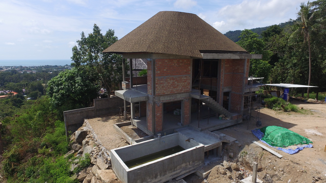 Tree House Villa Ko Samui Construction Update