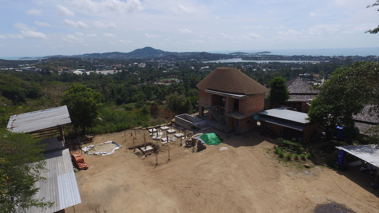 Tree House Villa Ko Samui Site Aerial