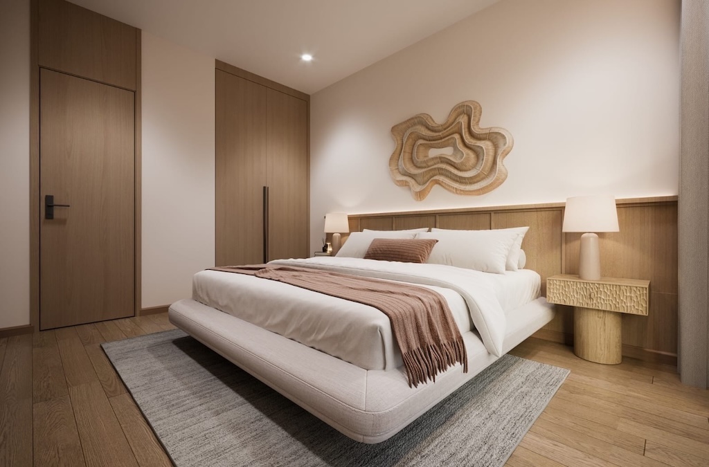 Two Bed Lamai Villas For Sale Bedroom