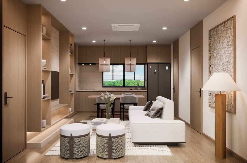 Two Bed Lamai Villas For Sale Lounge