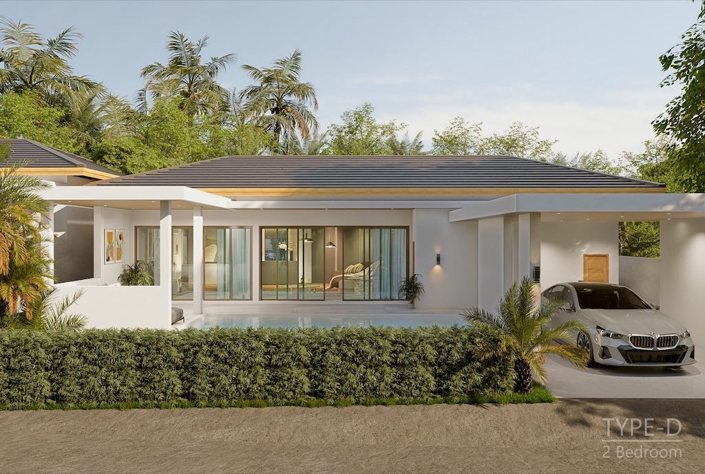 Two Bedroom Maha Baan Villas Exterior