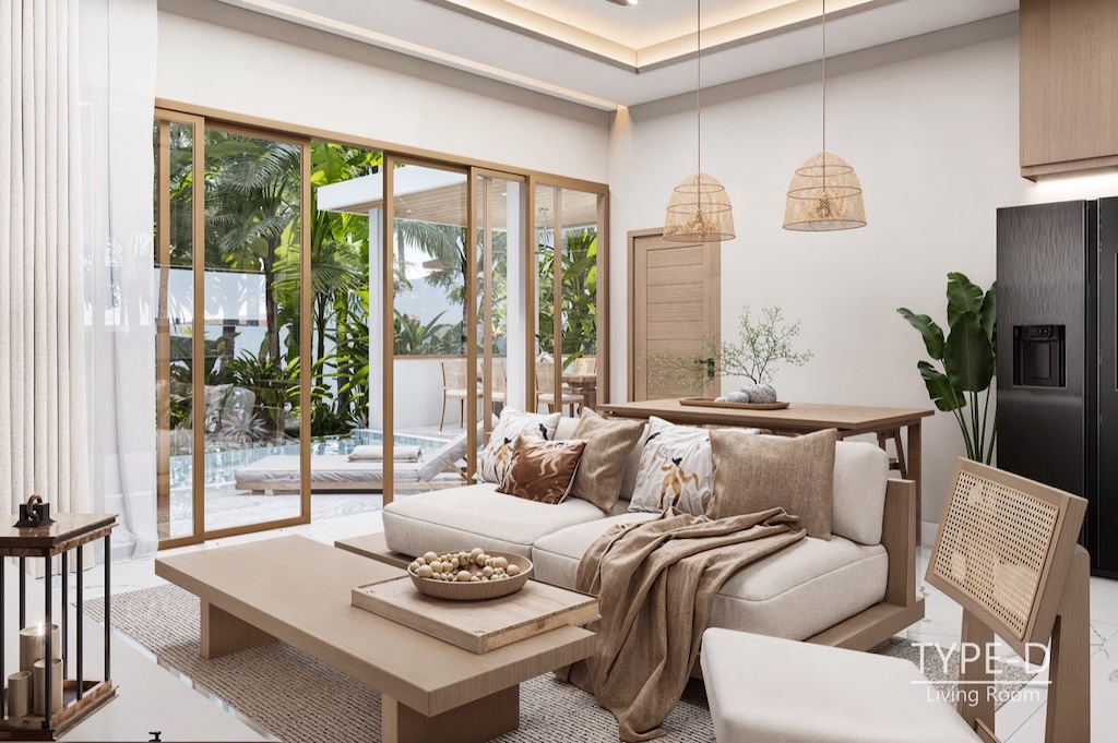 Two Bedroom Maha Baan Villa Lounge