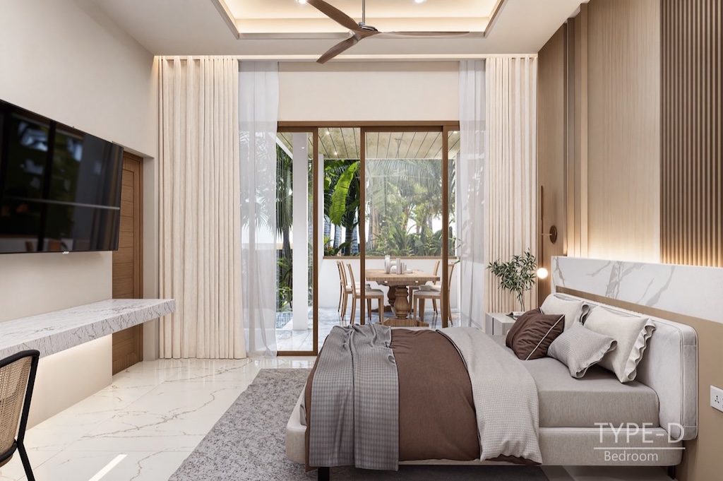 Two Bedroom Maha Baan Villas Bedroom