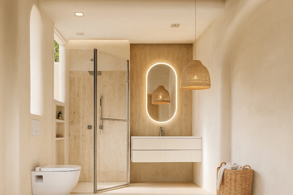 Two Bedroom Villas At Boho Chic Village Bathroom