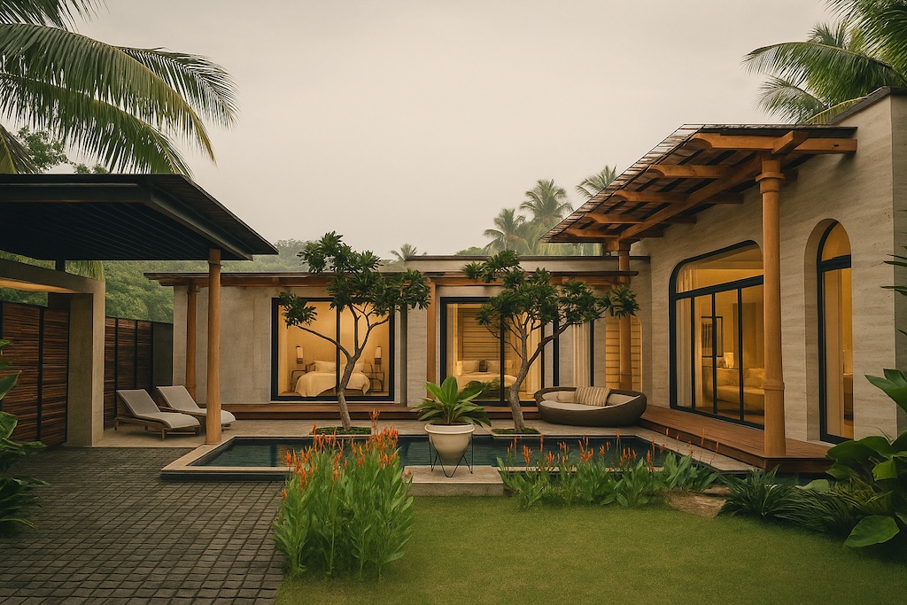 Two Bedroom Villas At Boho Chic Village Exterior