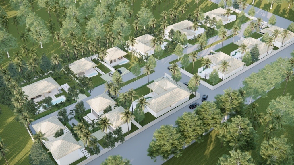 Uluwatu Cottage Ko Phangan Site Render