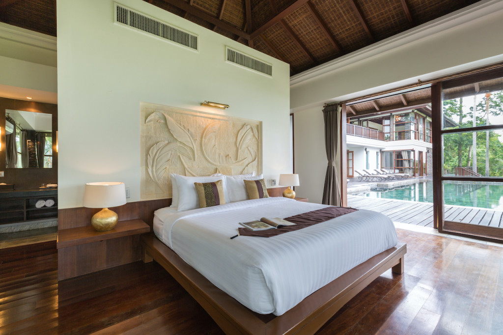 Unique Beachfront Property Ko Samui Bedroom