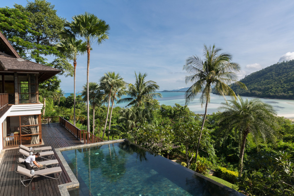 Unique Beachfront Property Ko Samui West Coast View