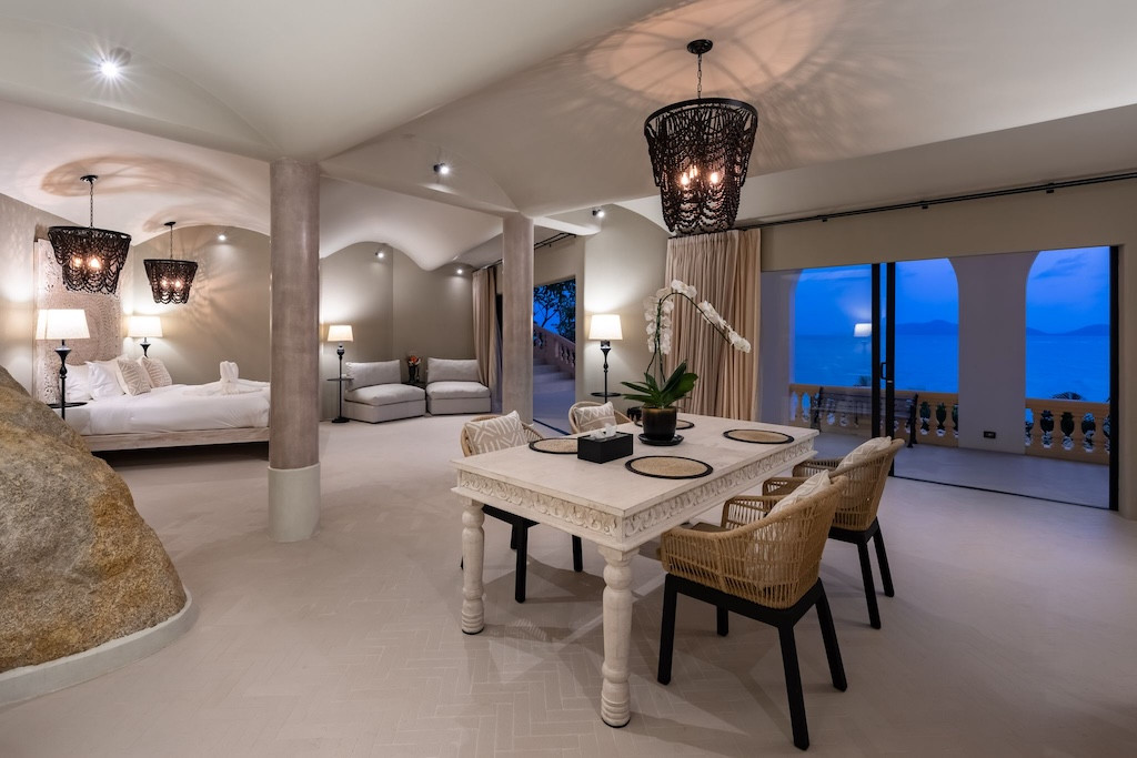 Unique Koh Samui Beachfront Property Lower Bedroom