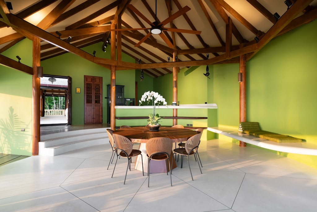 Unique Koh Samui Beachfront Property Living Space