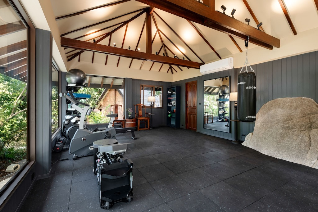 Unique Koh Samui Beachfront Property gym