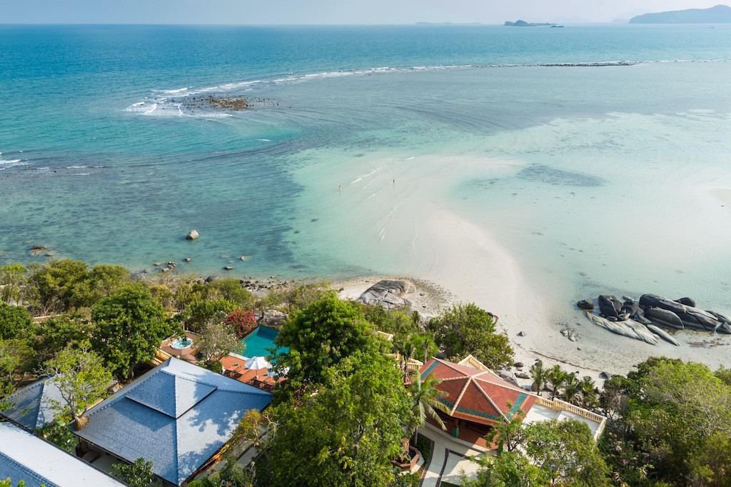 Unique Koh Samui beachfront Property View