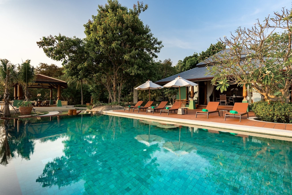 Unique Koh Samui Beachfront Property Swimming Pool