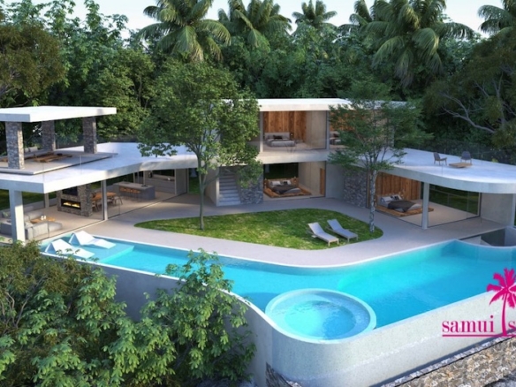 Unique Samui Villa Rendering 3