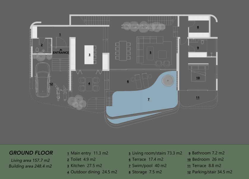 VANKA SAMUI Ground Floor Plan