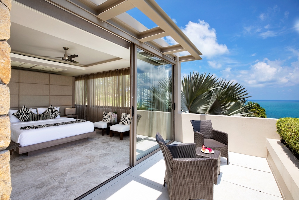 Villa Napa Bedroom Terrace