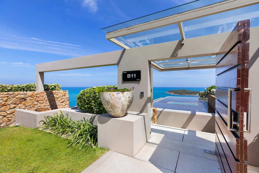 Villa Napa Entrance View