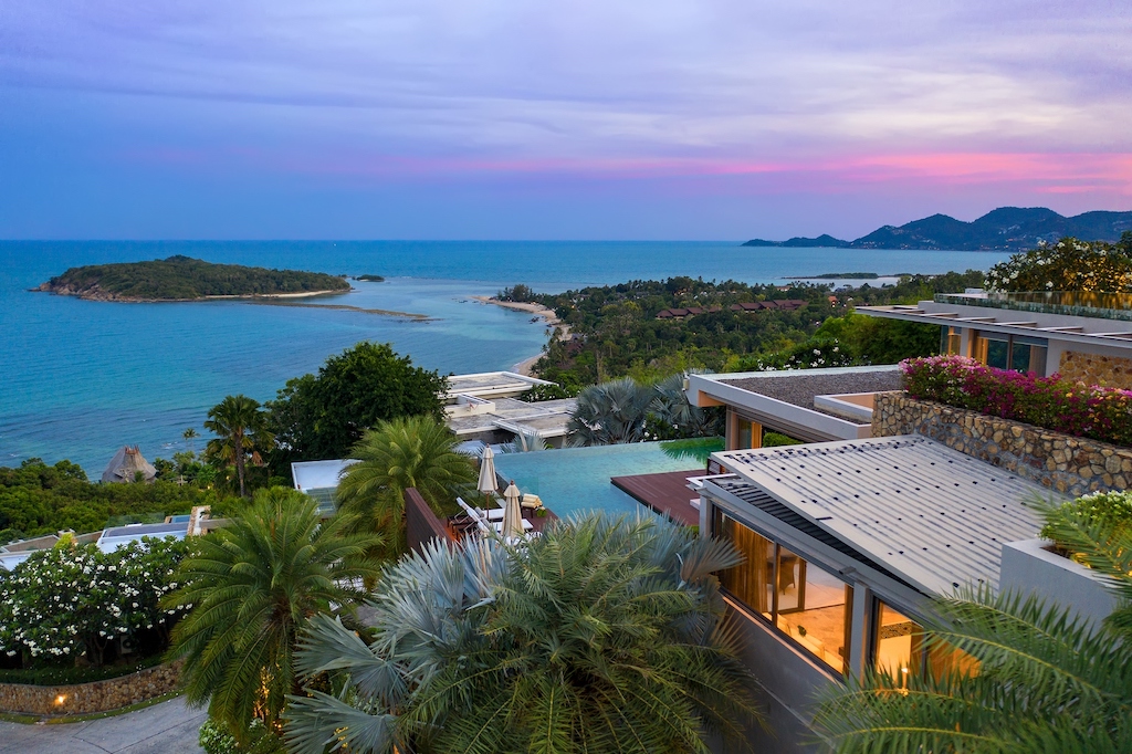Villa Napa Evening View