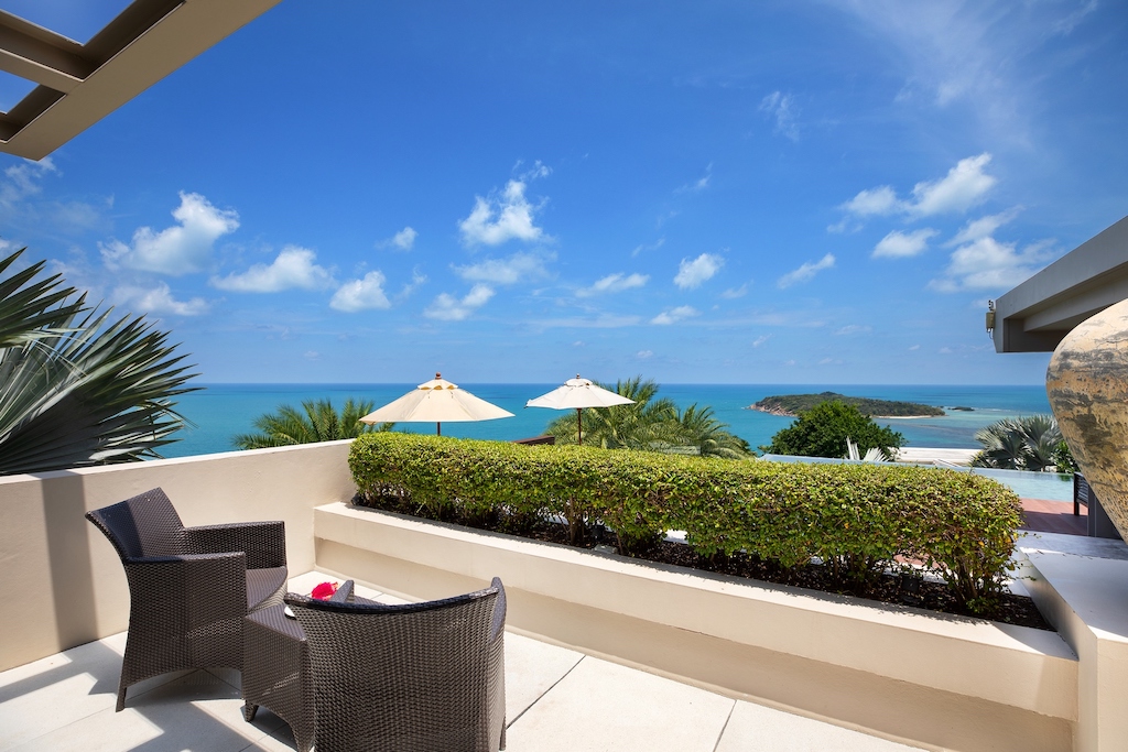 Villa Napa Terrace View
