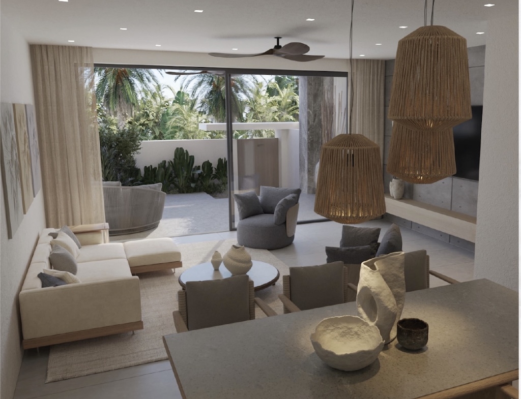 Valentine Village One Bedroom Apartments Koh Samui Lounge