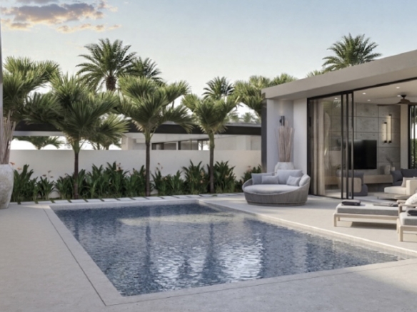 Valentine Village Three Bedroom Pool Villas Outdoor Area