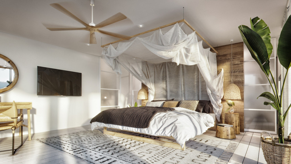 Vastu Villas Ko Samui Bedroom