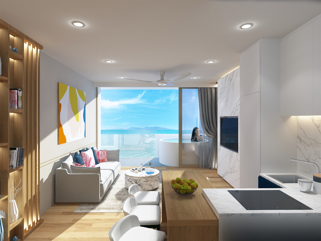 Vida Apartments Ko Samui 2nd Floor Interior