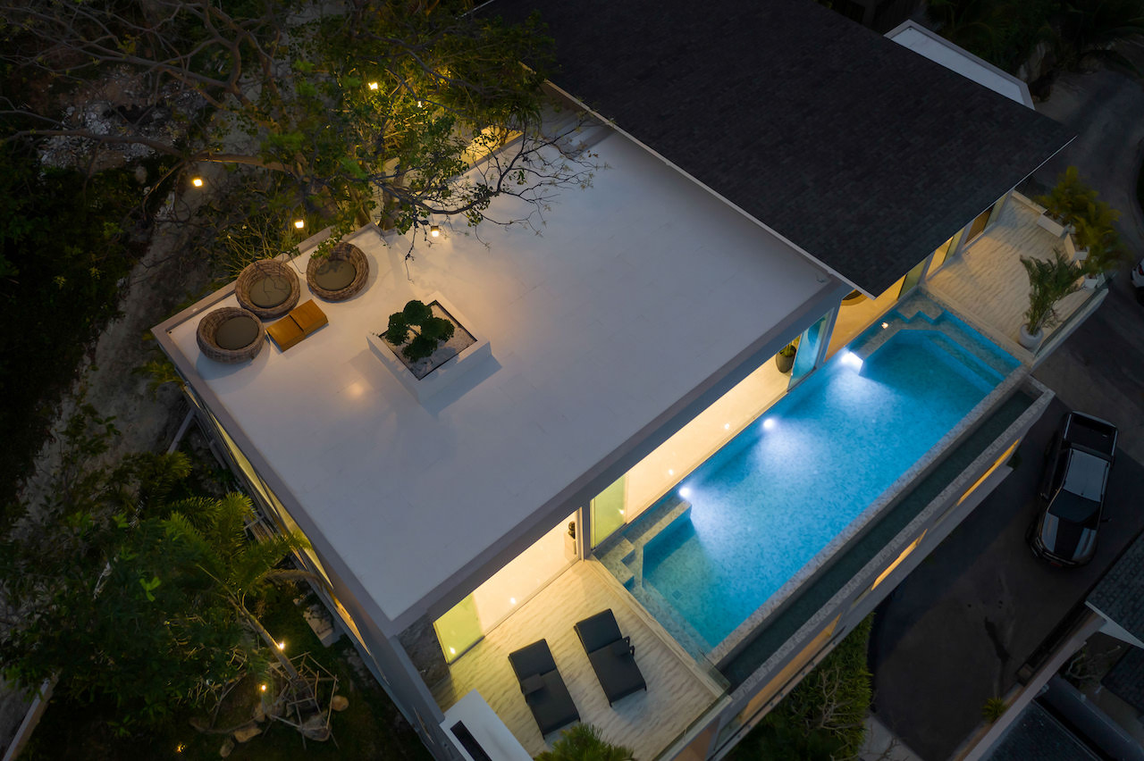 Villa Amelie Villa Amelie Terrace Night