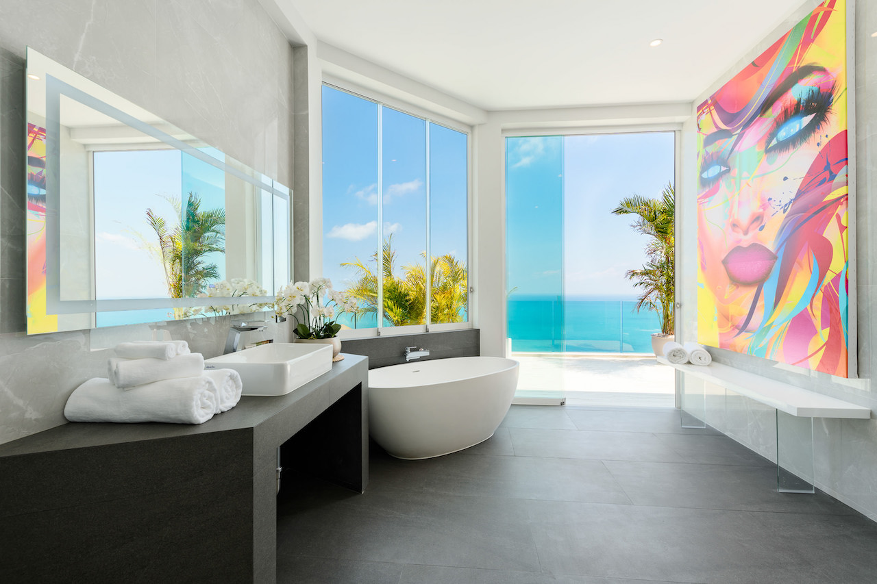 Villa Amelie Villa Amelie Master Bathroom