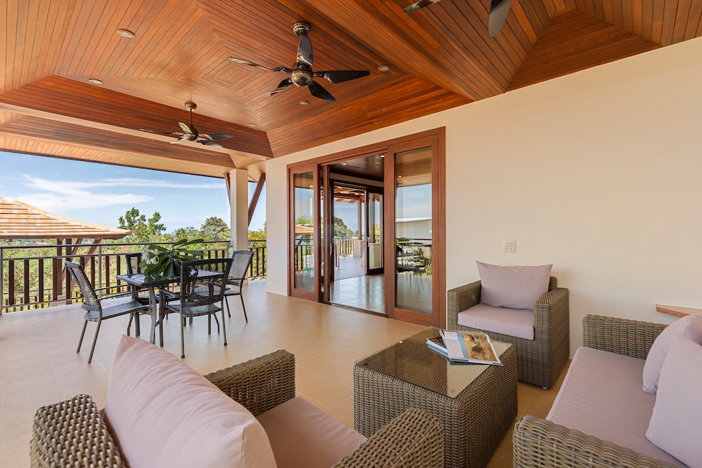 Villa Anestad Ko Samui Outdoor Covered Seating
