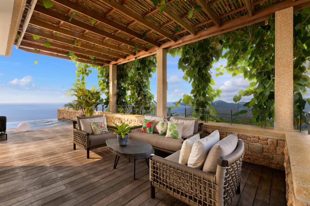 Villa Bang Sang Ko Samui Covered Terrace