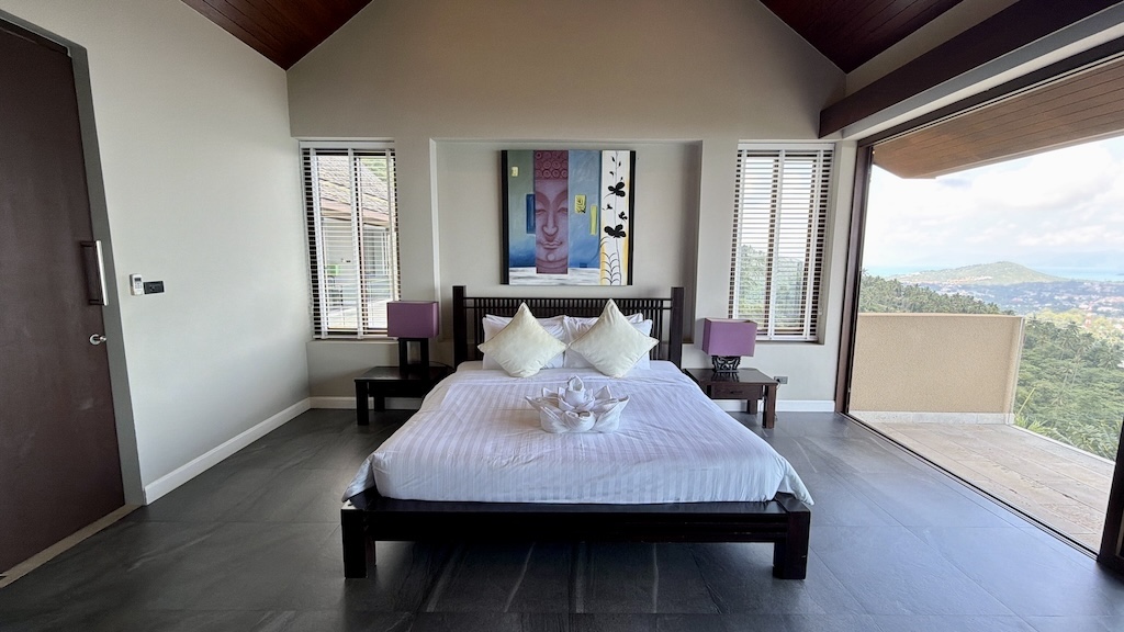 Villa Enam Koh Samui Master Bedroom